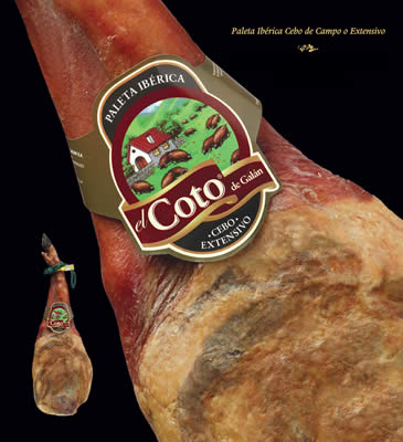 Paleta Ib�rica Cebo de campo - El Coto de Gal�n