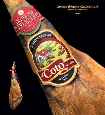 Jam�n Ib�rico Bellota D.O. Dehesa de Extremadura - El Coto de Gal�n