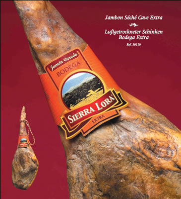 Jam�n Curado Bodega Extra (Serrano) - Sierra Lora