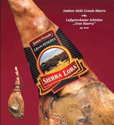 Jam�n Curado Gran Reserva (Serrano) - Sierra Lora