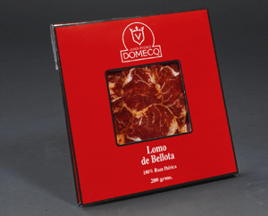 Lomo Ib�rico Bellota en lonchas (Cajita de 200 g) - Juan Pedro Domecq