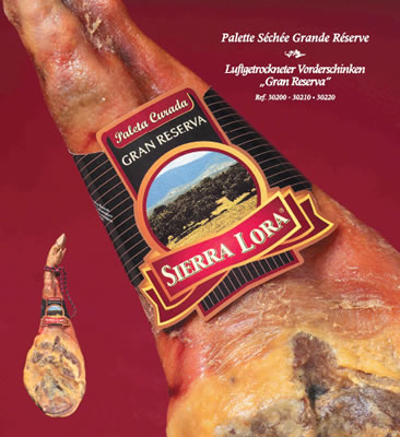 Paleta Curada Gran Reserva (Serrano) - Sierra Lora